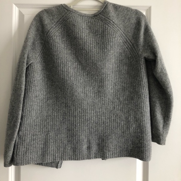 J. Crew M gray sweater - Picture 2 of 5